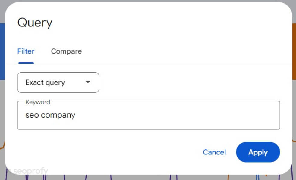 Checking for ranking drops on Google Search Console